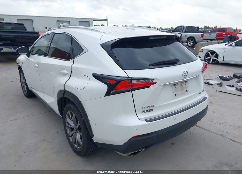 2015 LEXUS NX 200T VIN: JTJYARBZ8F2009958
