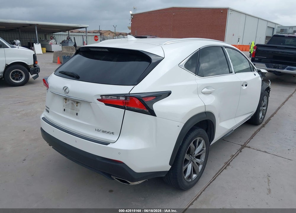 2015 LEXUS NX 200T VIN: JTJYARBZ8F2009958