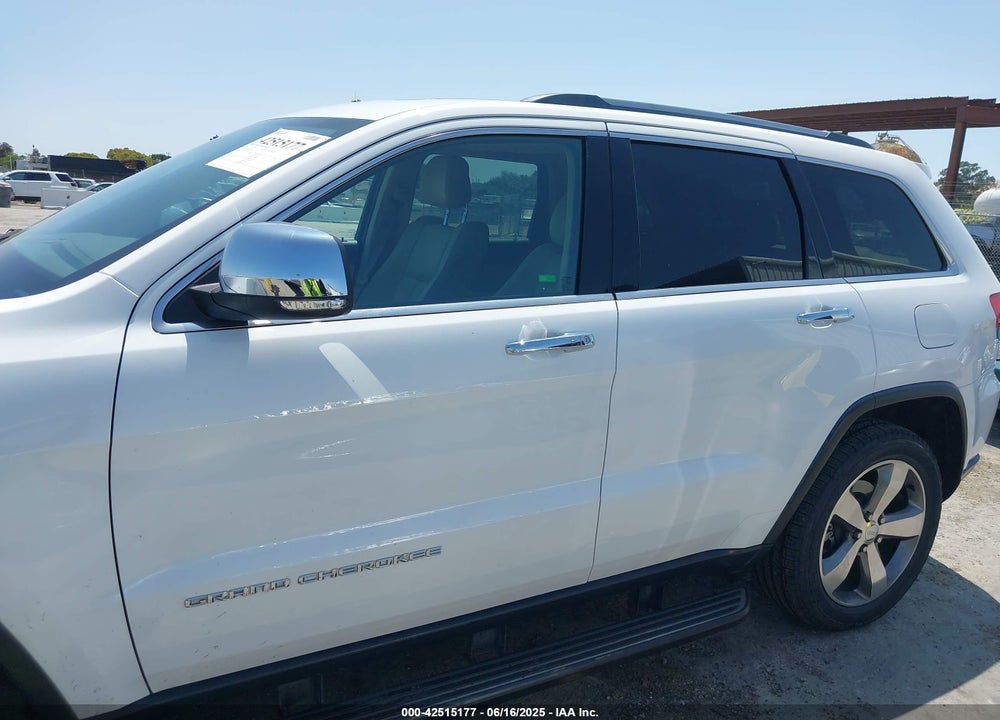 2015 JEEP GRAND CHEROKEE LIMITED VIN: 1C4RJFBGXFC840960