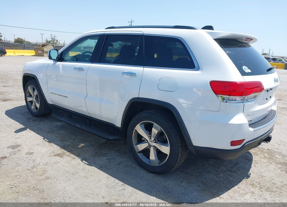 2015 JEEP GRAND CHEROKEE LIMITED VIN: 1C4RJFBGXFC840960