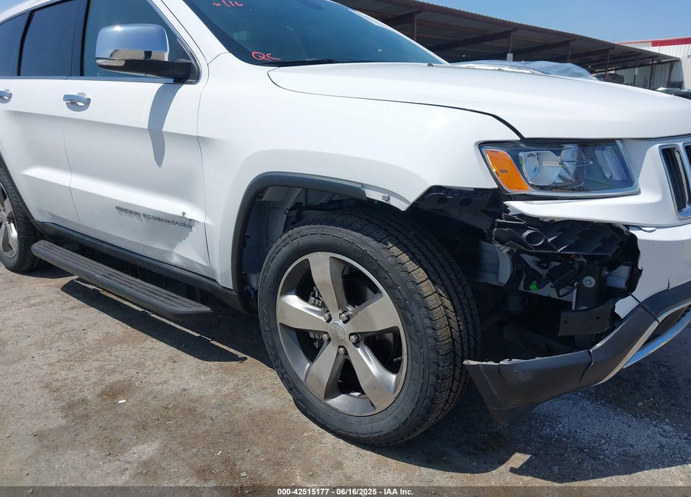 2015 JEEP GRAND CHEROKEE LIMITED VIN: 1C4RJFBGXFC840960
