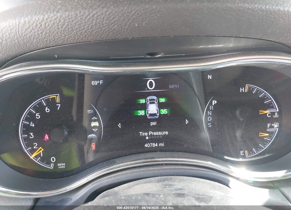 2015 JEEP GRAND CHEROKEE LIMITED VIN: 1C4RJFBGXFC840960