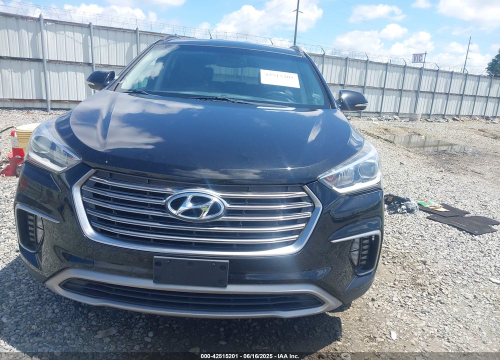 2017 HYUNDAI SANTA FE VIN: KM8SN4HF6HU247372