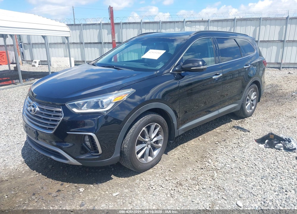 2017 HYUNDAI SANTA FE VIN: KM8SN4HF6HU247372