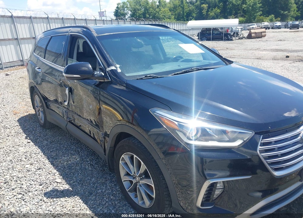 2017 HYUNDAI SANTA FE VIN: KM8SN4HF6HU247372