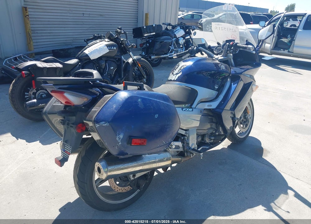 2006 YAMAHA FJR1300 VIN: JYARP15Y06A000036