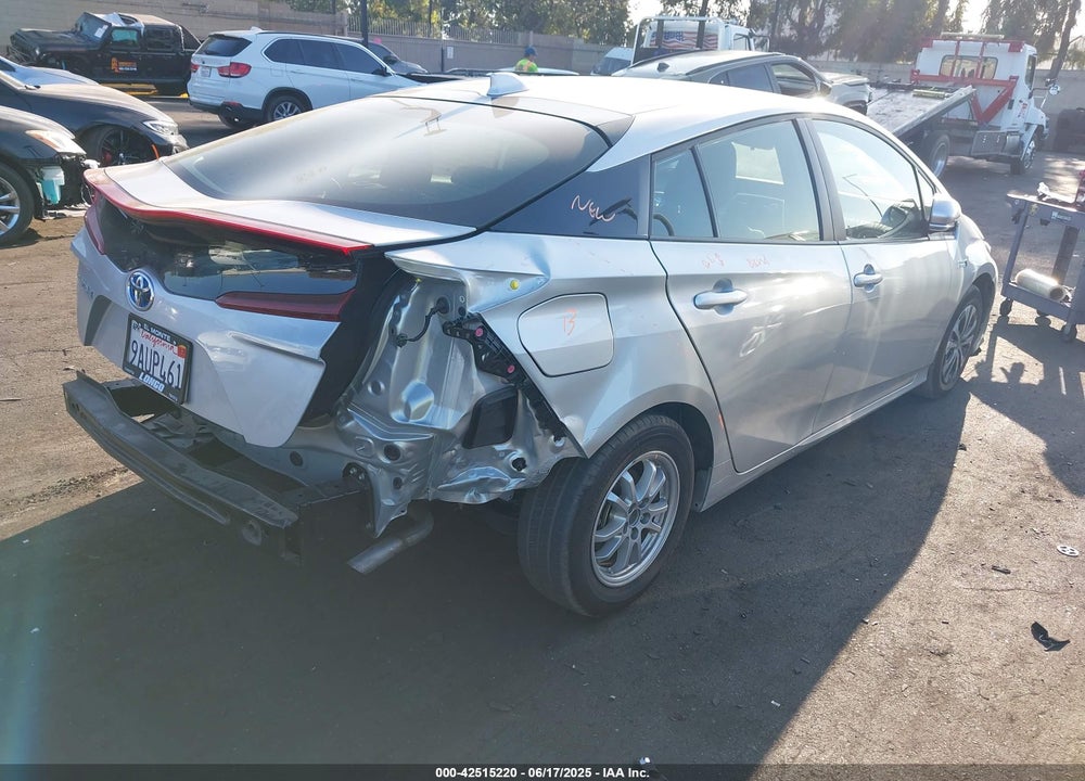 2022 TOYOTA PRIUS PRIME LE VIN: JTDKAMFP8N3211485