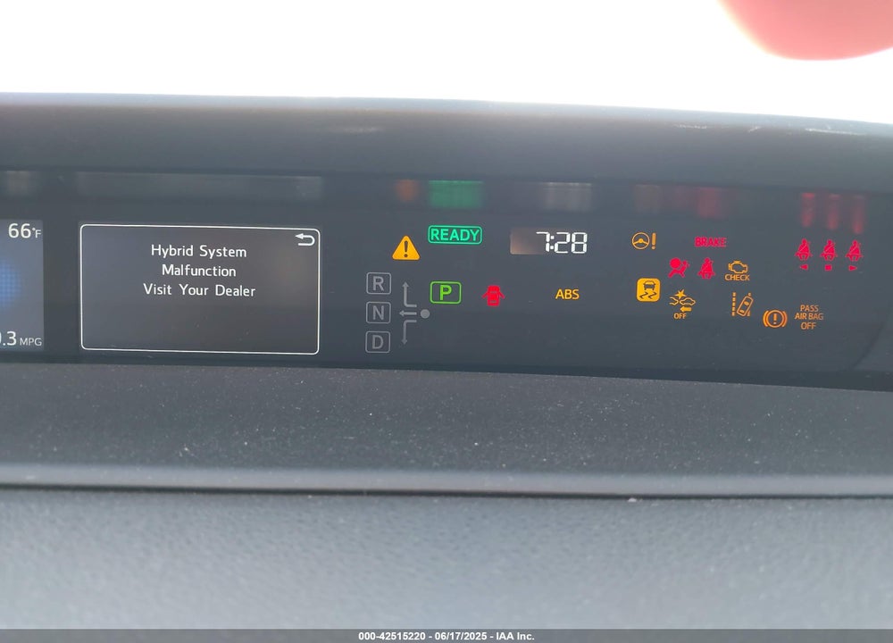 2022 TOYOTA PRIUS PRIME LE VIN: JTDKAMFP8N3211485