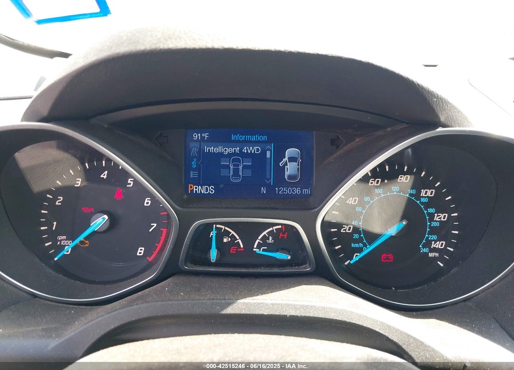 2015 FORD ESCAPE VIN: 1FMCU9G92FUA54374