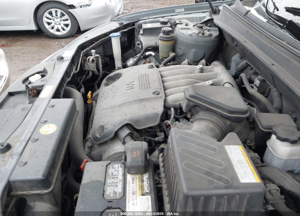 2008 HYUNDAI SANTA FE GLS VIN: 5NMSG13D28H211768