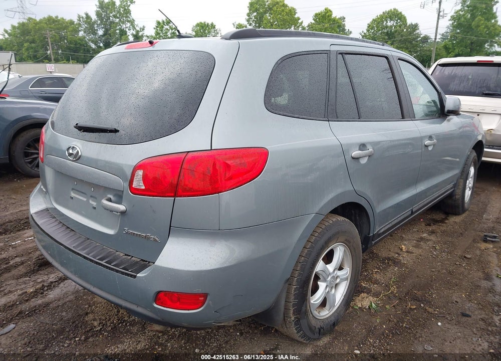 2008 HYUNDAI SANTA FE GLS VIN: 5NMSG13D28H211768