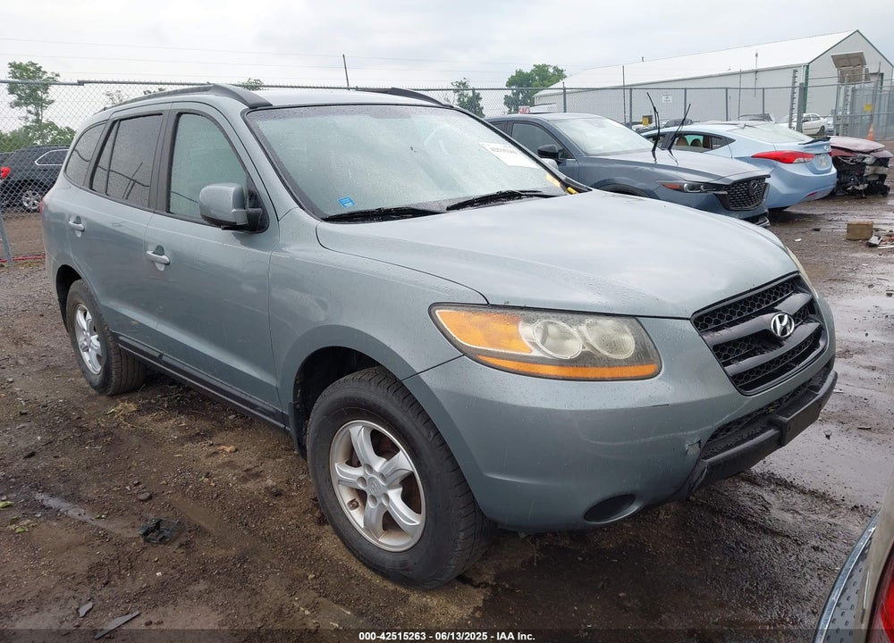 2008 HYUNDAI SANTA FE GLS VIN: 5NMSG13D28H211768