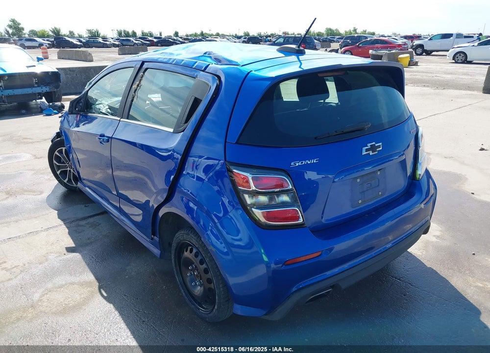 2019 CHEVROLET SONIC VIN: 1G1JD6SB0K4149491