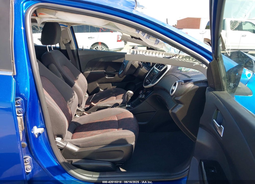 2019 CHEVROLET SONIC VIN: 1G1JD6SB0K4149491
