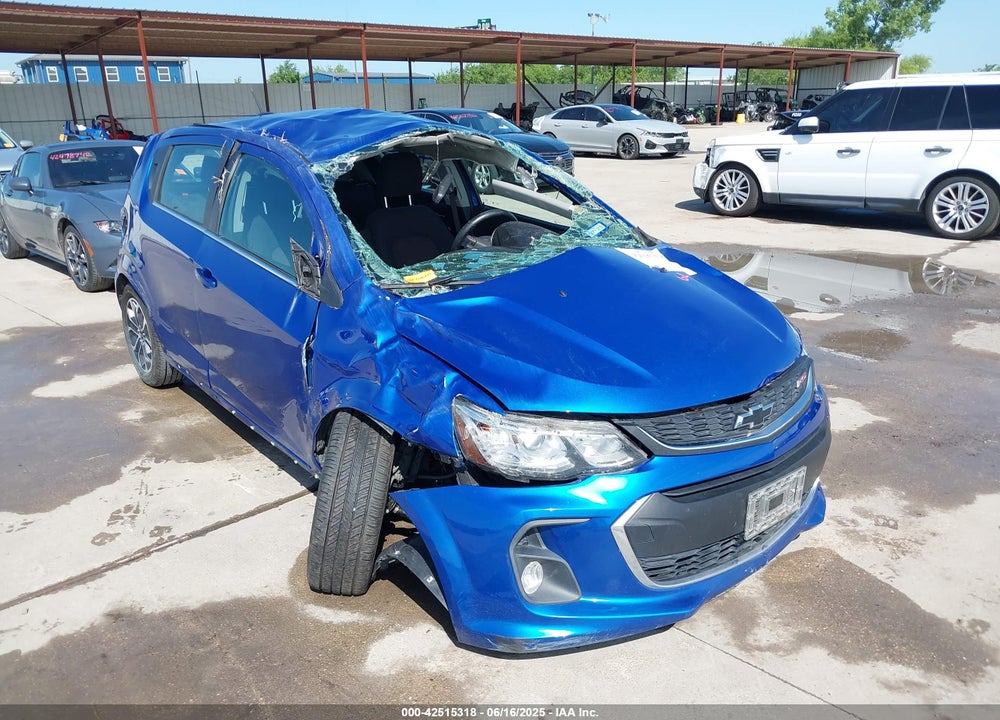 2019 CHEVROLET SONIC VIN: 1G1JD6SB0K4149491