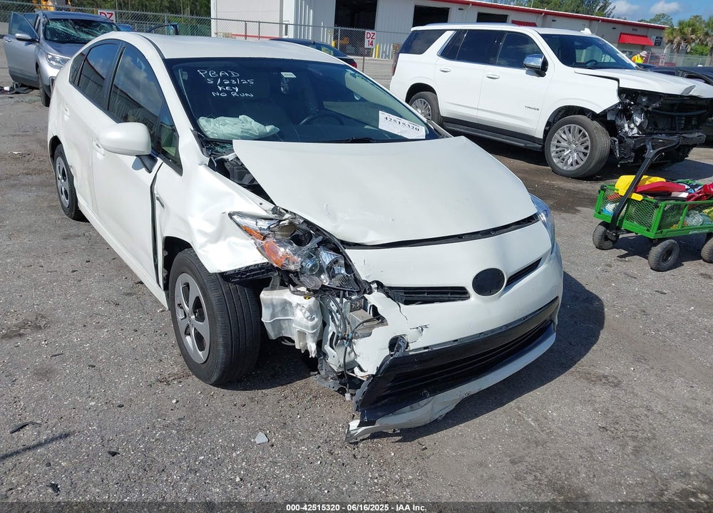 2013 TOYOTA PRIUS TWO VIN: JTDKN3DU4D1733323