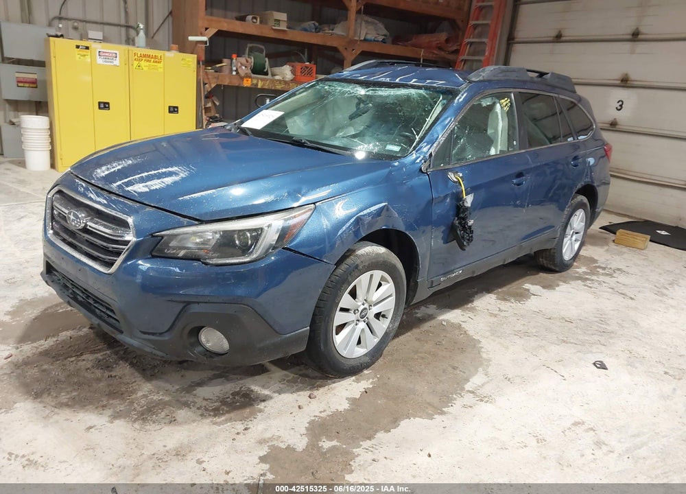 2019 SUBARU OUTBACK 2.5I PREMIUM VIN: 4S4BSAFCXK3313788