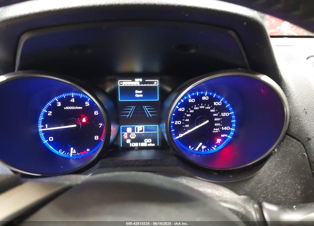 2019 SUBARU OUTBACK 2.5I PREMIUM VIN: 4S4BSAFCXK3313788