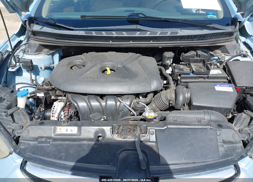 2013 HYUNDAI ELANTRA VIN: KMHDH4AE0DU842861