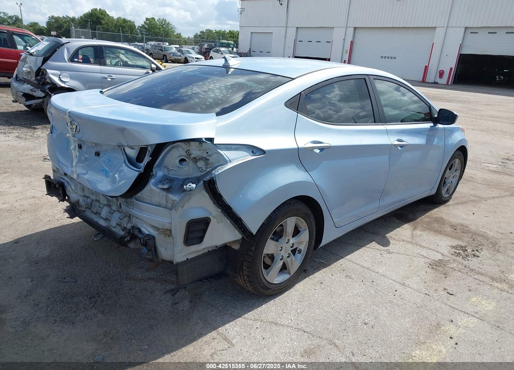 2013 HYUNDAI ELANTRA VIN: KMHDH4AE0DU842861