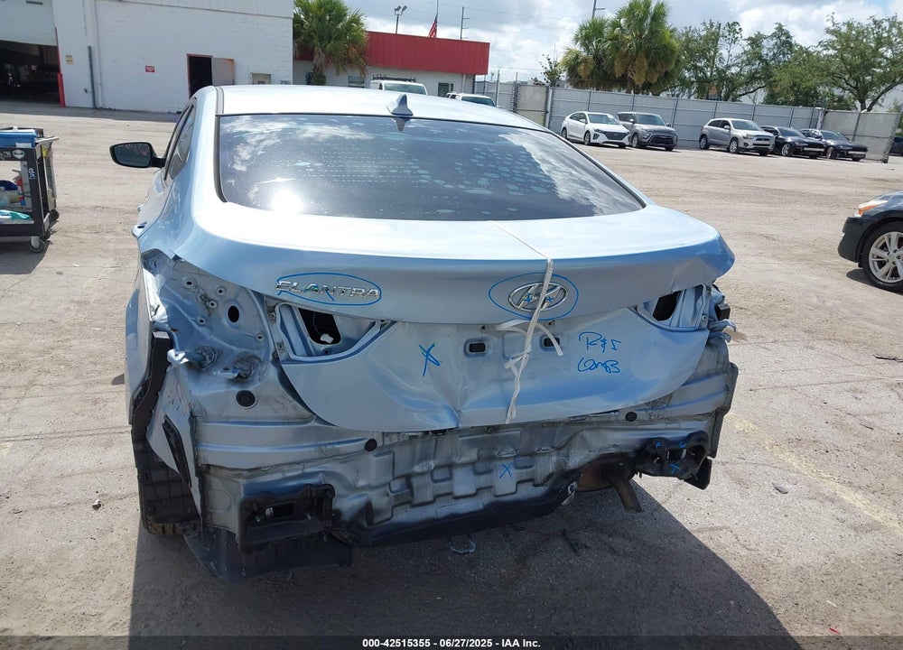 2013 HYUNDAI ELANTRA VIN: KMHDH4AE0DU842861