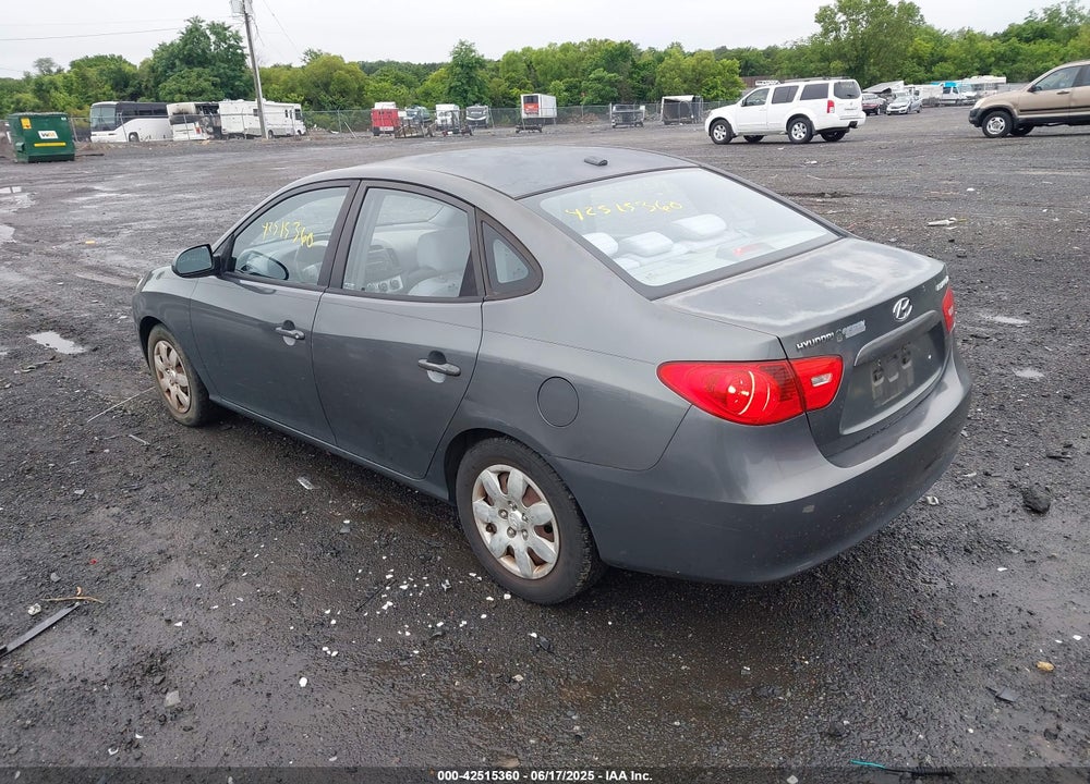 2008 HYUNDAI ELANTRA VIN: KMHDU46D08U270787