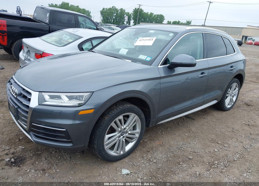 2018 AUDI Q5 2.0T PREMIUM/2.0T TECH PREMIUM VIN: WA1BNAFY1J2018679