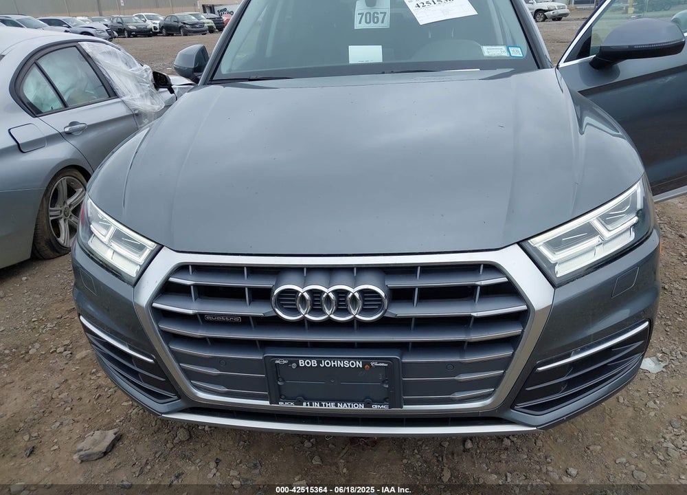 2018 AUDI Q5 2.0T PREMIUM/2.0T TECH PREMIUM VIN: WA1BNAFY1J2018679