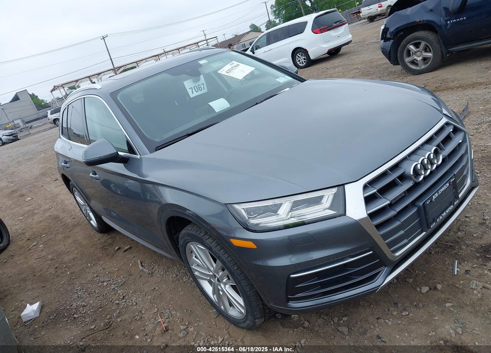 2018 AUDI Q5 2.0T PREMIUM/2.0T TECH PREMIUM VIN: WA1BNAFY1J2018679