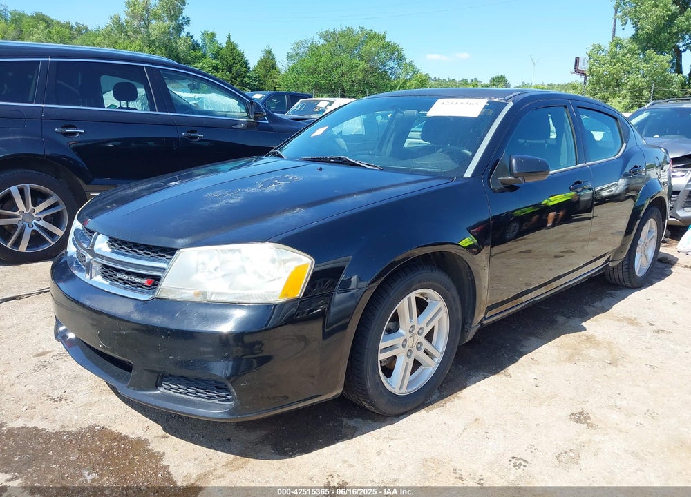 2012 DODGE AVENGER SXT VIN: 1C3CDZCB6CN280456