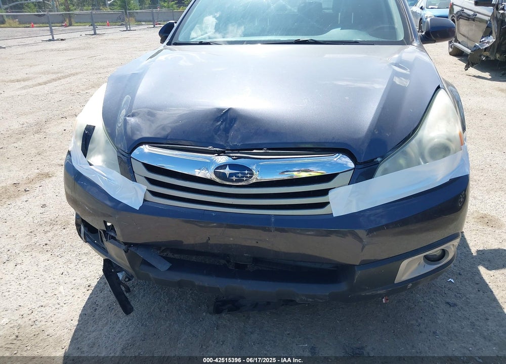 2012 SUBARU OUTBACK VIN: 4S4BRBCCXC3286681