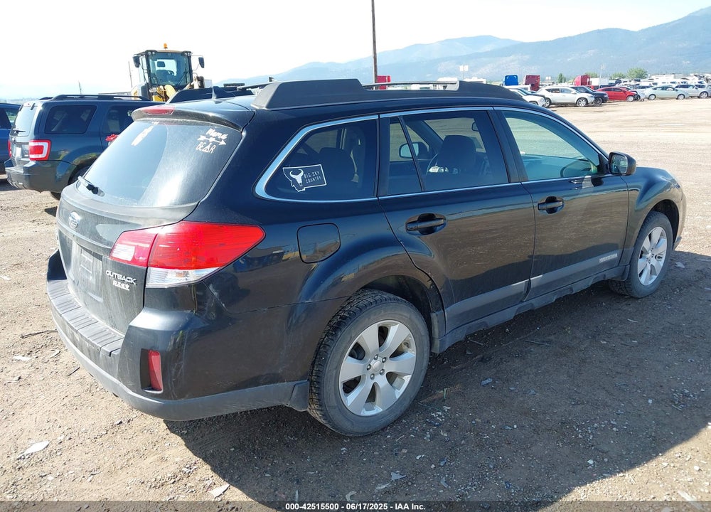 2011 SUBARU OUTBACK VIN: 4S4BRBFC7B3314317