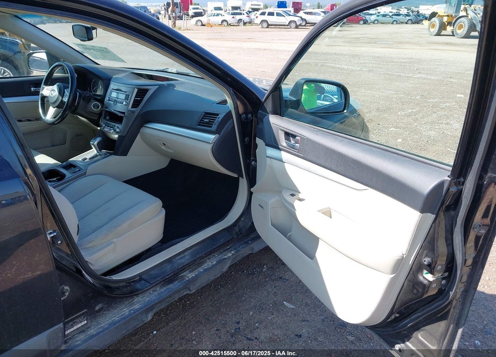 2011 SUBARU OUTBACK VIN: 4S4BRBFC7B3314317