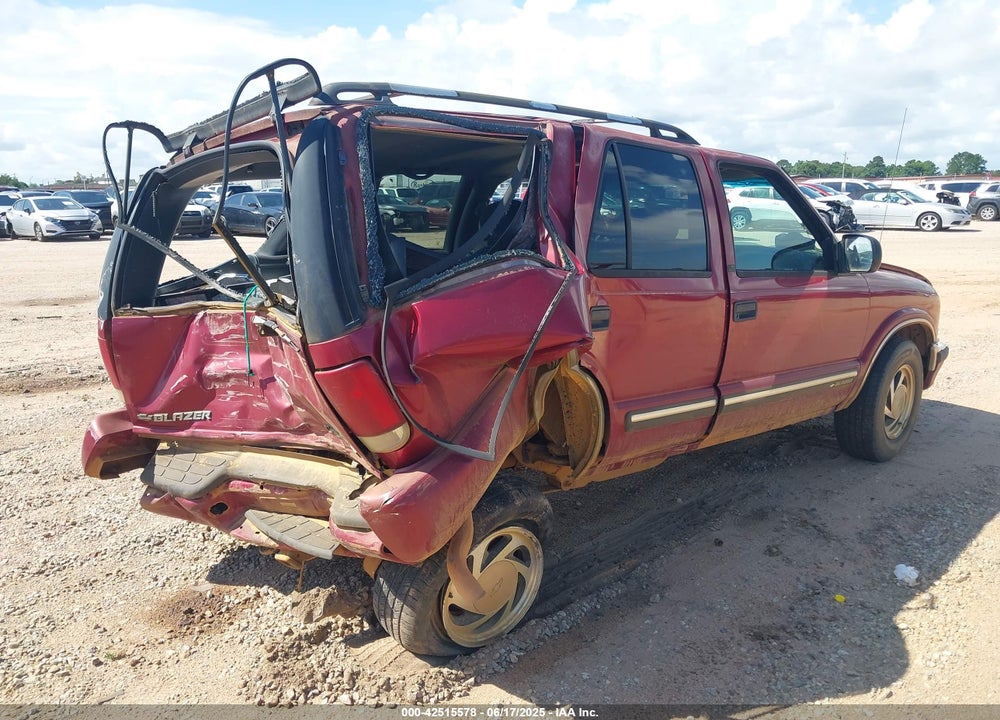 2001 CHEVROLET BLAZER LT VIN: 1GNDT13WX1K212786
