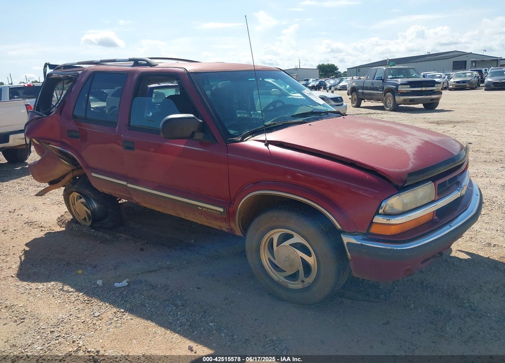 2001 CHEVROLET BLAZER LT VIN: 1GNDT13WX1K212786