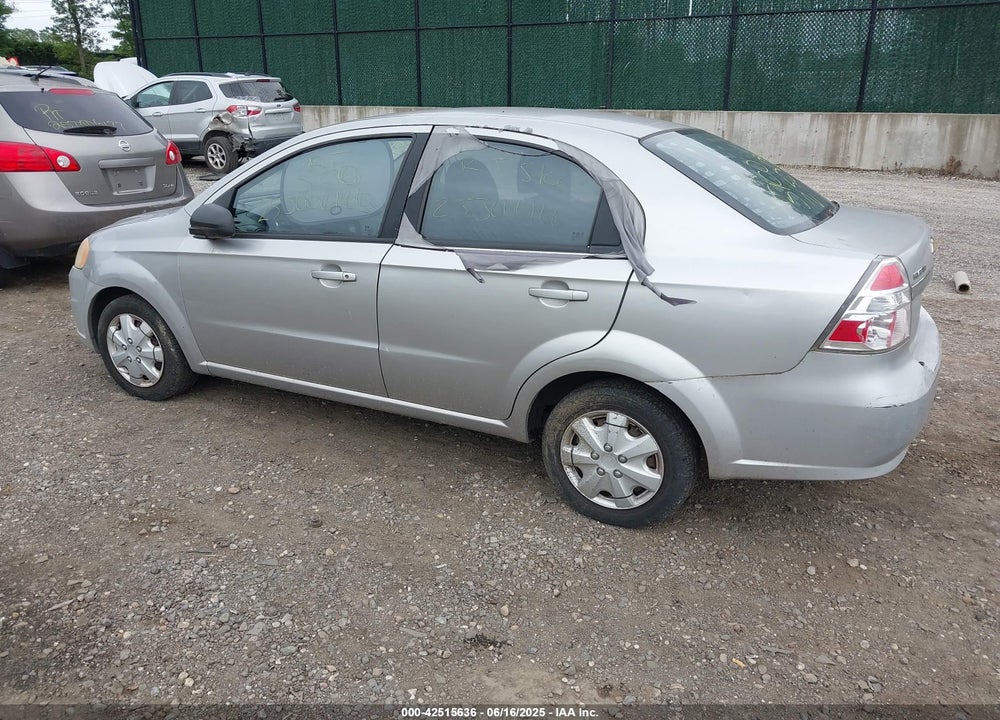 2009 CHEVROLET AVEO VIN: KL1TD56E99B602728