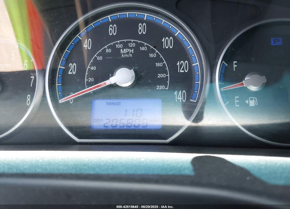 2009 HYUNDAI SANTA FE VIN: 5NMSG13D39H250600