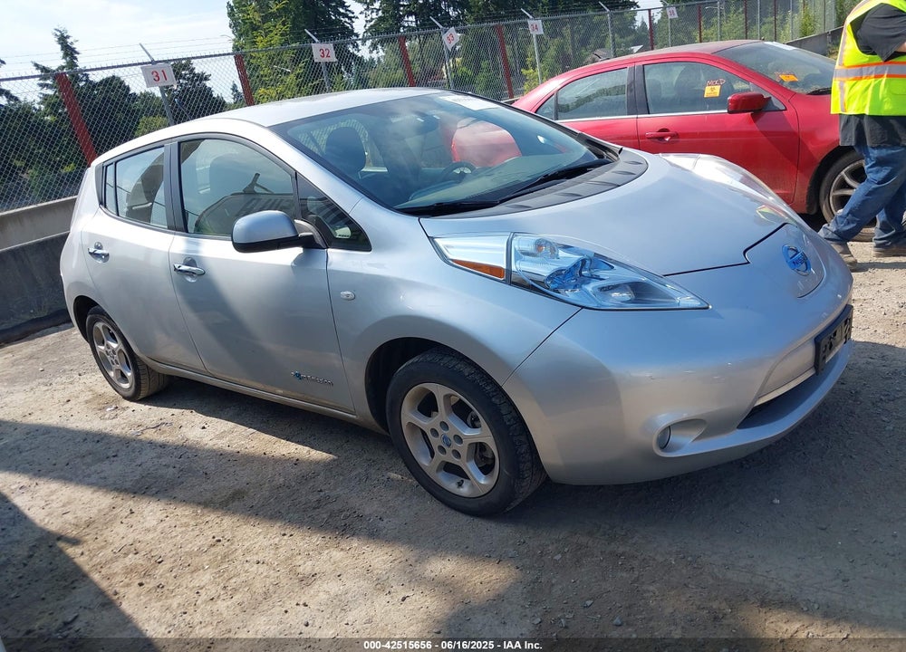 2012 NISSAN LEAF SL VIN: JN1AZ0CP6CT016356