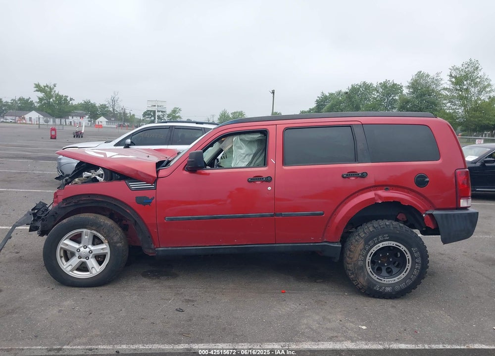 2007 DODGE NITRO VIN: 1D8GU28K17W692234