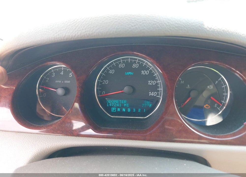 2006 BUICK LUCERNE CXL VIN: 1G4HD57246U128864