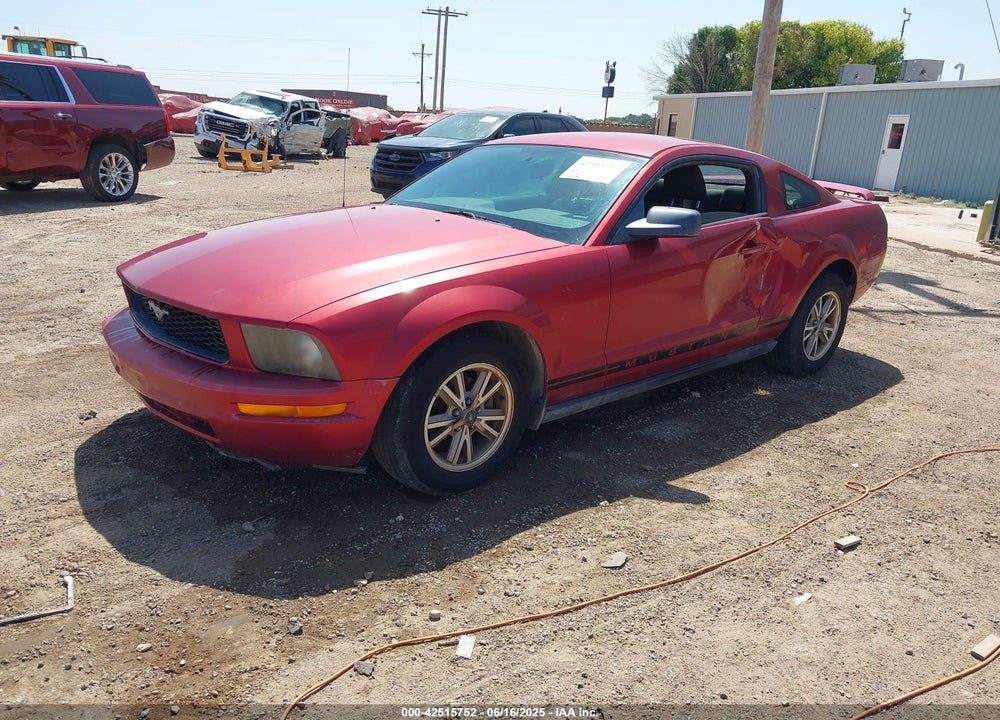 2005 FORD MUSTANG V6 DELUXE/V6 PREMIUM VIN: 1ZVFT80N255228536