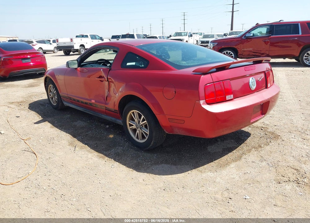 2005 FORD MUSTANG V6 DELUXE/V6 PREMIUM VIN: 1ZVFT80N255228536