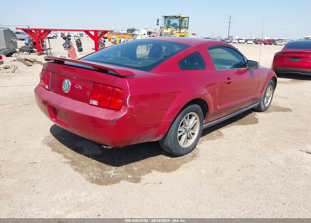 2005 FORD MUSTANG V6 DELUXE/V6 PREMIUM VIN: 1ZVFT80N255228536