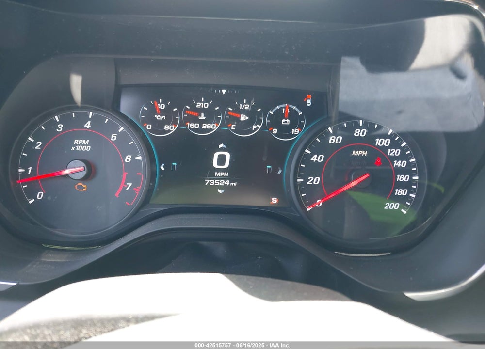 2017 CHEVROLET CAMARO 1SS VIN: 1G1FE1R7XH0162627