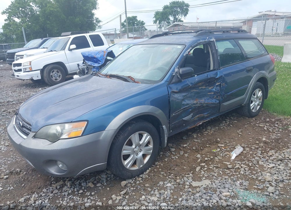 2005 SUBARU OUTBACK 2.5I VIN: 4S4BP61C257392280