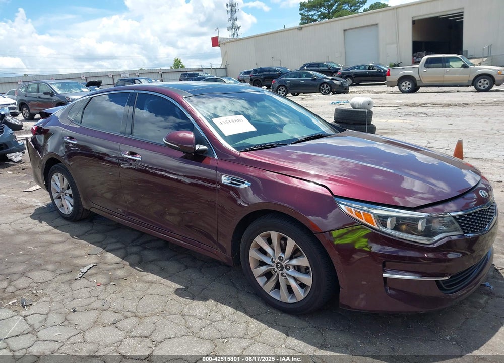 2016 KIA OPTIMA VIN: 5XXGU4L37GG009108