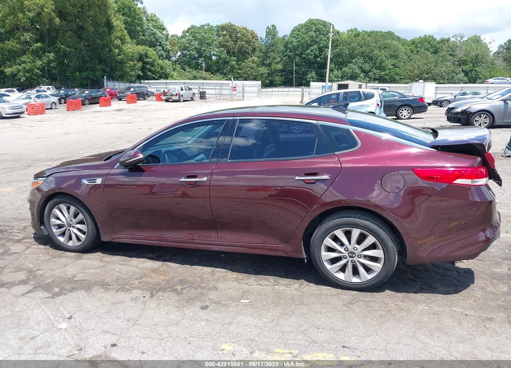 2016 KIA OPTIMA VIN: 5XXGU4L37GG009108