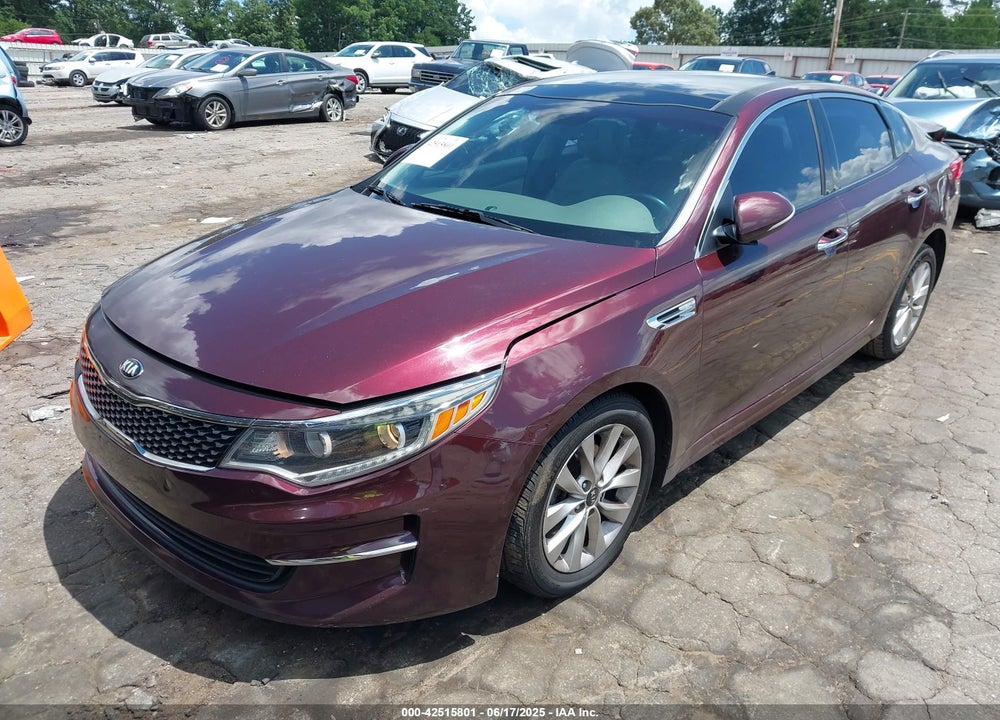 2016 KIA OPTIMA VIN: 5XXGU4L37GG009108