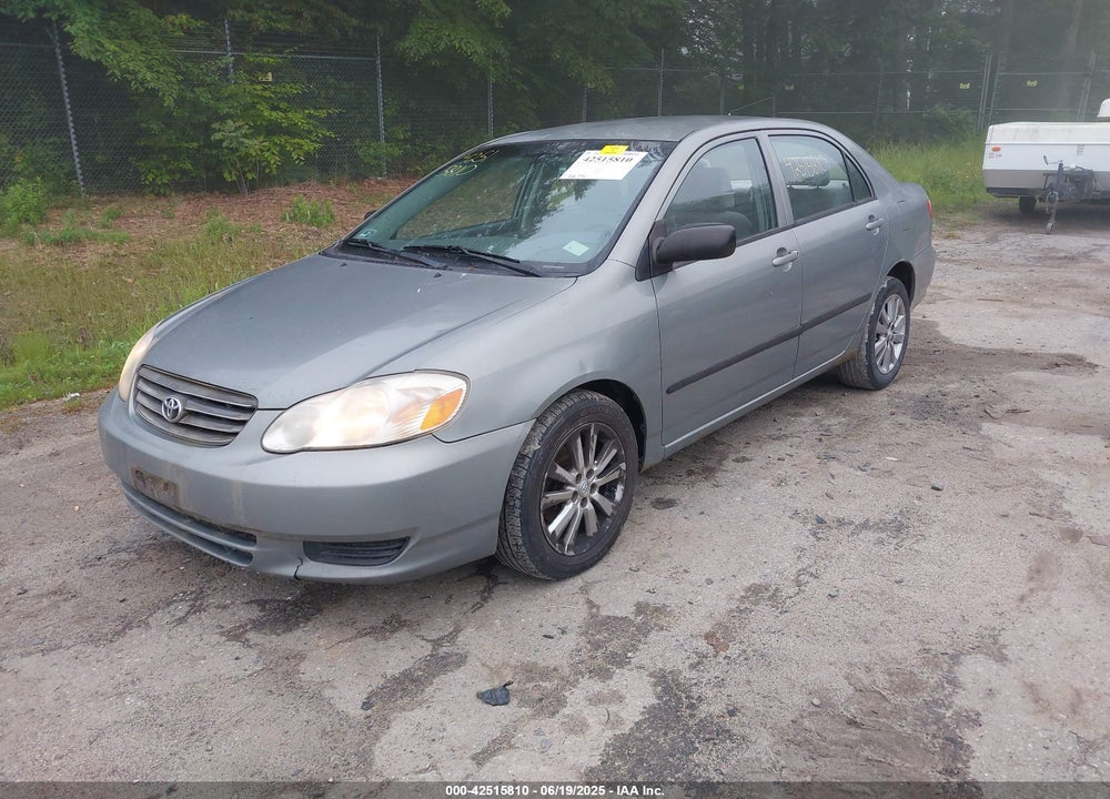 2003 TOYOTA COROLLA CE VIN: 2T1BR32E93C150028
