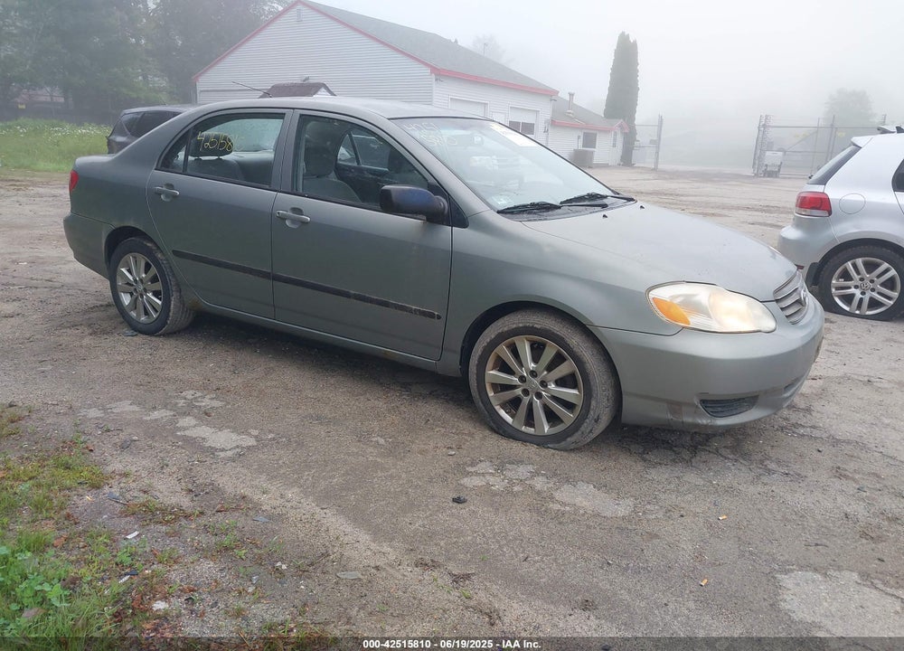 2003 TOYOTA COROLLA CE VIN: 2T1BR32E93C150028